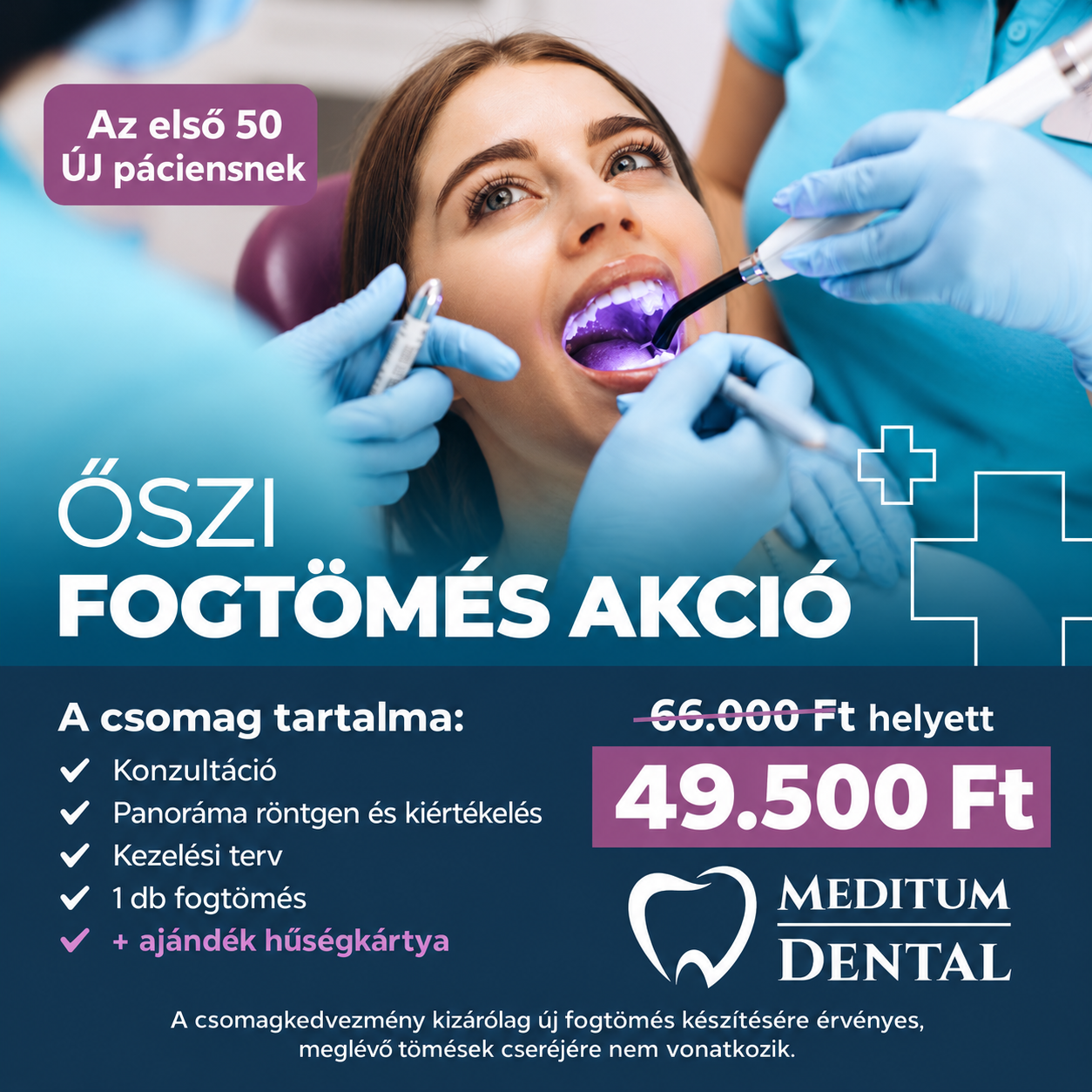 fogtömés akció